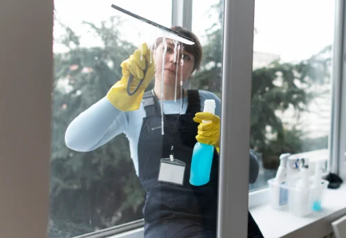 Nettoyage de vitres intérieures et extérieures à Montsûrs